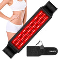 TOLOCO Infrared Light Therapy, Red Light Therapy for Body, Red Light Therapy Wrap Upgraded 3-in-1 LED Beads, 660nm & 850nm Red Light Belt with Remote Control, Relieves Back and Waist Muscle Pain