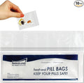Mansung S Heat Seal Pill Bag pouche Pack Sealed for Medicine Funnel Tray Loading AM PM Organizer Electronic Dispenser kit Daily Sealing Filler Vacuum Vitamin omnicell sorter Paper (S 700 Bags/Blank)