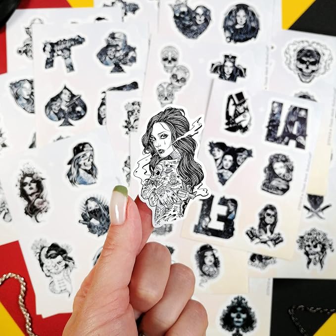 BulbaCraft 100Pcs Chicano Stickers Old, Chicano Phone Case Stickers, Mexican Decals for Water Bottles, Laptops Decals, Gifts for Women & Men