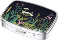 Nipichsha Pill Box, Small Pill Case for Purse & Pocket, Cute Travel Medicine Organizer, Portable Medicine Container Holder to Hold Vitamins, Medication, Fish Oil & Supplements, Dandelion