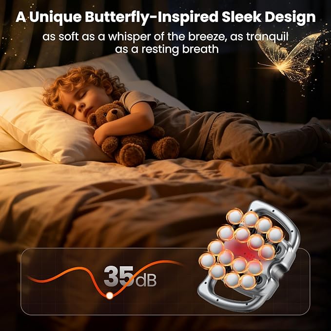 24 & 16 Head Massage Gun Deep Tissue, Body Massage for Back, Shoulders, Neck, Legs, Foot, Massage Gun deep Tissue, Percussion Massager with 9 Modes & 30 Levels Body Muscle Pain Relief