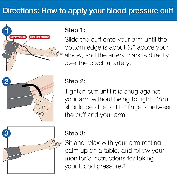 Microlife Replacement Blood Pressure Cuff (Medium (8.7-12.6 inch))
