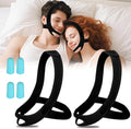 Snoring Chin Strap for Users, 2 Pack Adjustable Jaw Support Chin Strap to Keep Mouth Closed, Soft Snoring for Men Women, Lightweight Reusable, Snoring Dry Mouth, Easy Using