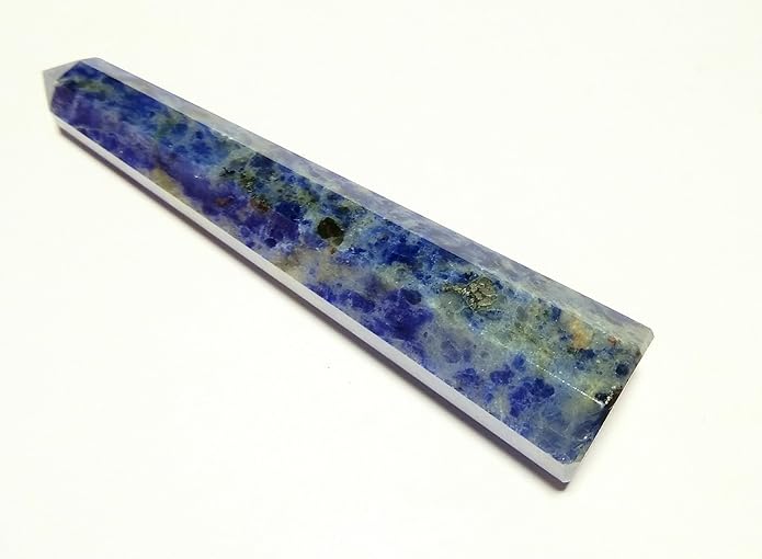 WholesaleGemShop 3 Inch Gemstones Obelisk Tower Jumbo Facet Aura Rock Crystal Natural Polished Earth Wand Spirit