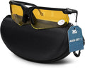 xaegistac Shooting Glasses with Case Anti Fog Hunting Safety Glasses for Adults