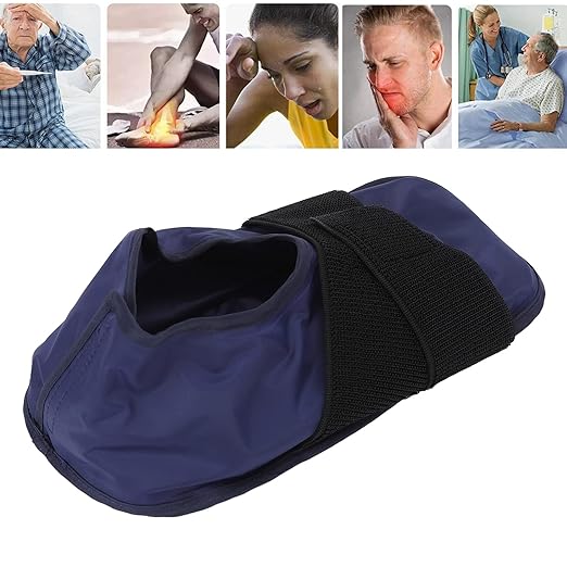 Comfortable Cold Ice Pack Slippers for Feet - Reusable Foot Ice Packs Quick Cooling Relief