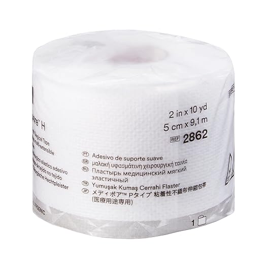 3M Medipore H Perforated Medical Tape 2" x 10 Yd 2862, 1 Roll, 1 /Roll