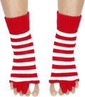 Women Toe Separator Socks Toeless Foot Alignment Socks for Yoga GYM Massage Pain Relief Improves Circulation Stretchy