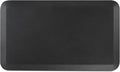 Union & Scale Flexfit Anti‑Fatigue Floor Mat, Cushioned Ergonomic Standing Mat, Non‑Slip Waterproof, 31.5" x 19.5", Black, 2‑Pack