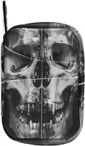 Weekly Pill Organizer Case Cool Skeleton Travel Portable Pill Bag for Medicine Vitamin Large Capacity Zipper Medicine Organizer