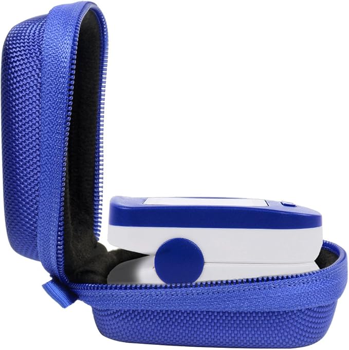 Case for Zacurate Pro 500DL, Childrend: Innovo Deluxe, Santamedical 2. Facelake FL400 t. FL350: Vive Precision Spo2 Accumed cms-50dl, 50D1, Healthtree (Blue)