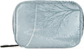 Snowflake Trees and Reindeer Travel Pill Organizer Case Box Container Weekly Portable Vitamin Medicine Holder Storage Bag with Zipper Removable