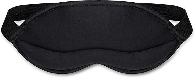 Bucky Eden Collection Lightweight Eye Shade Mask with Reusable Ear Plugs, Midnight