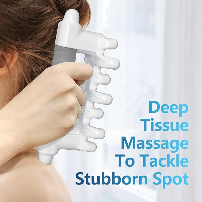 Fascia Massage Tool Blaster for Cellulite,Handheld Myofascial Release Tool for Deep Tissue Massage,Trigger Point Massage Tool for Manual Massage of Neck & Back