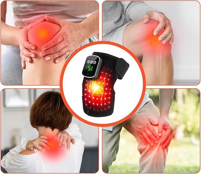 Red-Light-Therapy for Knee Near Infrared-Light Heating Device for Body/Joint/Elbow/Shoulder 660nm&850nm