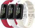 Honecumi Replacement Bands for Fitbit Inspire 3 - Silicone Sport Wristband Strap Bracelets for Women and Men - Colorful Accessories, S/L