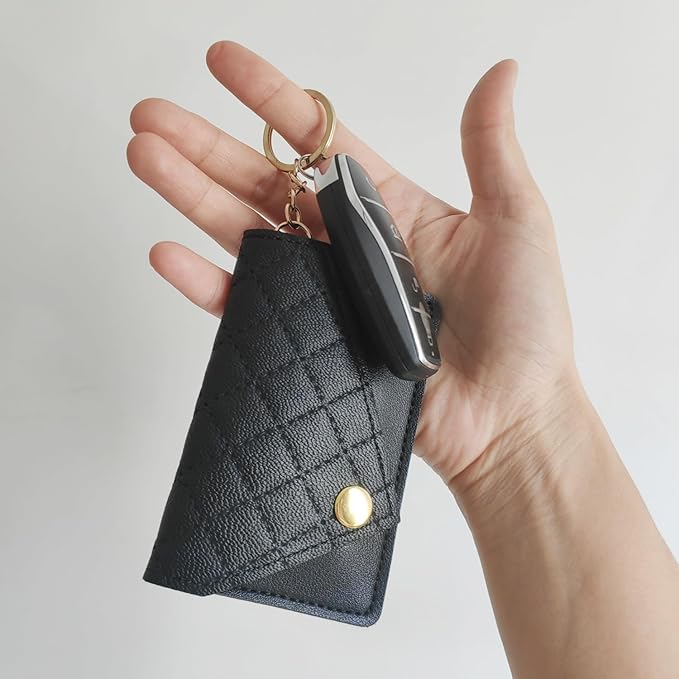 Birth Control Pill Case Snakeskin Print (Black)