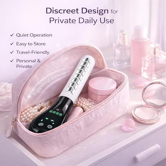 Pelvic Floor Exerciser for Women, kegel Pelvic Floor Trainer, Pelvic Floor strengthening Device, kegel Exercise Tool with Multiple Modes, Discreet Rechargeable Personal Care Device (White)