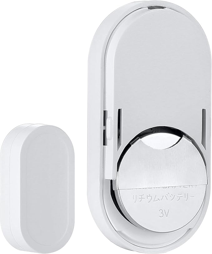 Haozee Door and Window Sensor, Requires Zigbee Hub, Zigbee Connection, Wireless Detector for Alarm Systems and Smart Homes, Compatible with Home Assistant,SmartThings
