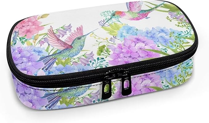 Florla Hummingbird Insulin Cooler Travel Case for Insulin Pen Diabetic Medical Cooler Bag Portable Medication Cooler Bag for Insulin Pens and Blood Glucose Monitor Supplie