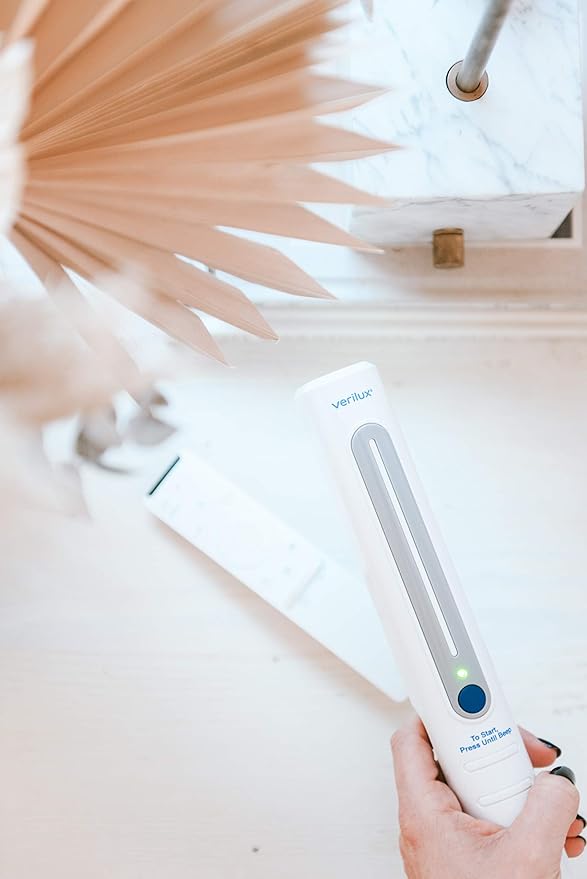 Verilux CleanWave VH03 Portable Sanitizing Travel Wand - UV-C Technology - Kills Germs and Bacteria