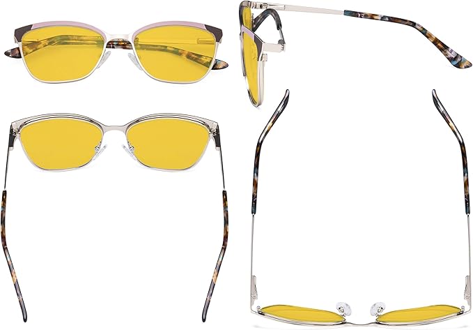 Eyekepper Ladies Butterfly Design Blue Light Glasses - Computer Screen Eyegalsses Women