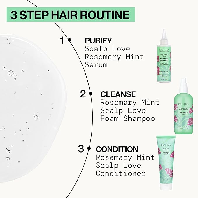 Pacifica, Scalp Love Rosemary Mint Serum, 2 Fl Oz