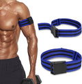 Booty Bands, Blood Flow Restriction Bands, Arm Bands Adjustable Gym Straps for Occlusion Training, Help Increase Muscle Mass in Women & Men Without Heavy Weight Lifting