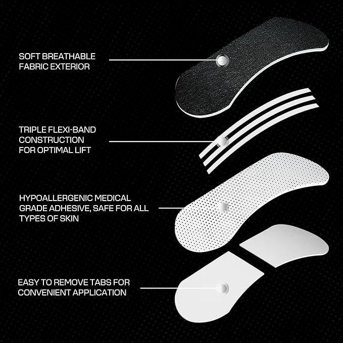 Nasal Strips for Snoring & Sleeping (60 PK) - Nose Strips for Breathing - Deviated Septum Tape & Sinus Congestion Relief for Adults - Improve Sleep Quality, Energy and Productivity, Lessen Snoring