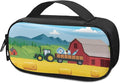Rnyleeg Funny Truck Diabetic Bags for Supplies for Women Men Insulin Travel Case with Handle Small Size Insulin Bag for Diabetics Glucose Meter Case for Camping Hiking