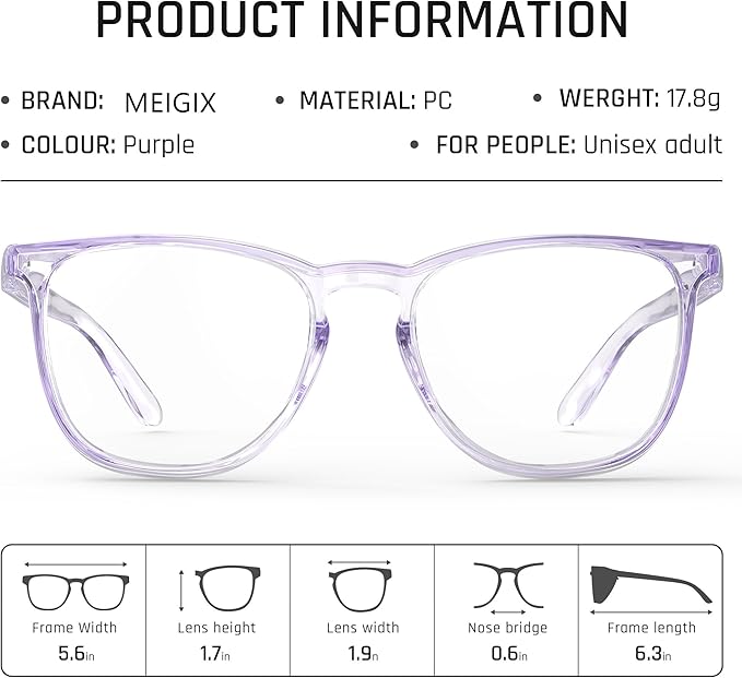 Stylish Safety Glasses, Clear Anti-Fog Anti-Scratch Protective Glasses For Men And Women