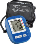 HoMedics Upper Arm Blood Pressure Monitor, Automatic BP Monitor with Easy One-Touch Operation, Stores up to 120 Readings (60 Per User), Standard Sized Blood Pressure Cuff and Storage Bag Included