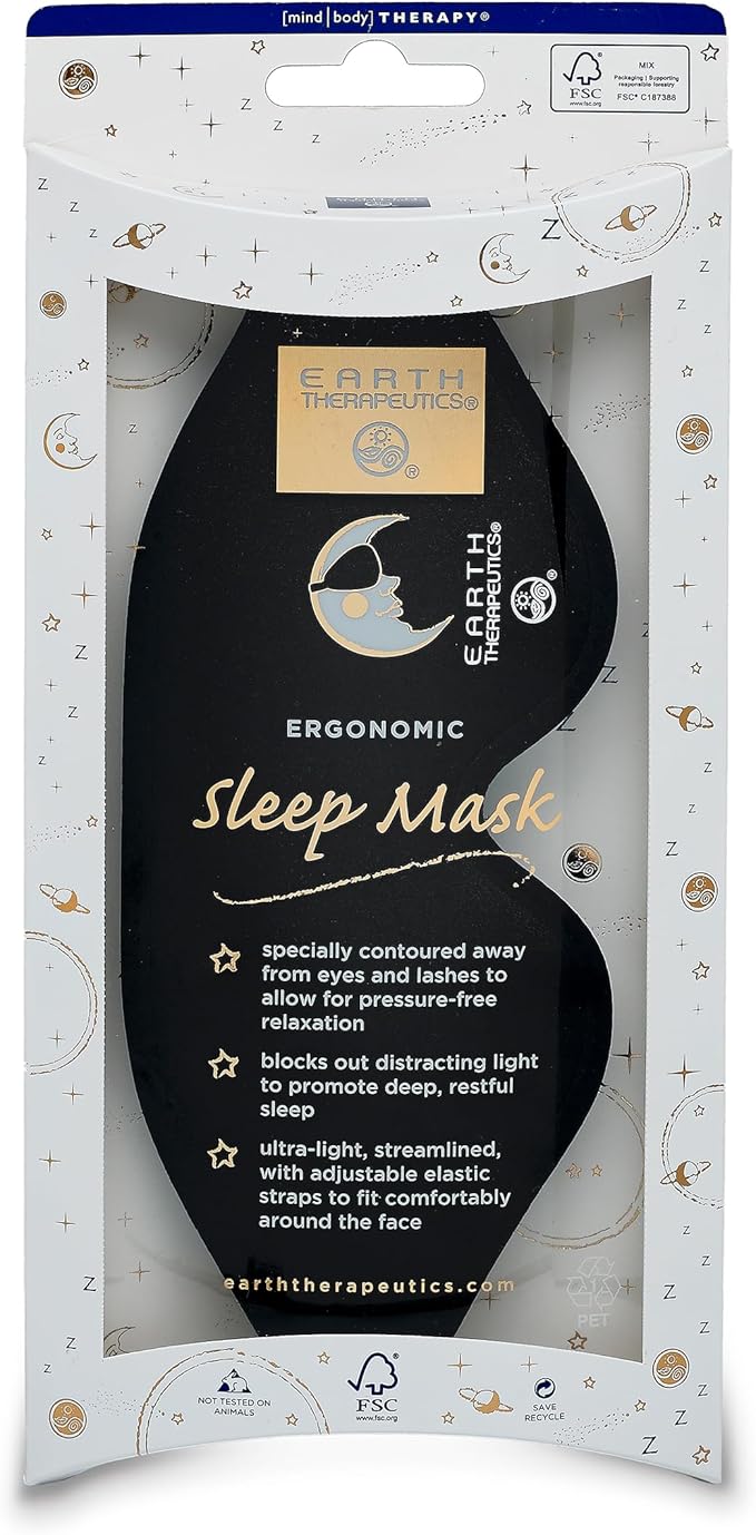 Earth Therapeutics Ergonomic Sleep Mask