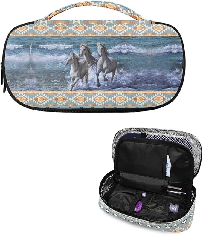 Western Horse Insulin Cooler Travel Bag, Diabetic Medications Organizer Case Great for Daily Use Travel Storage Portable Medication Cooler Bag for Insulin Pens