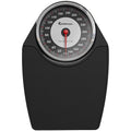Adamson A24 Scales for Body Weight - Up to 350 LB - New - Anti-Skid Rubber Surface Extra Large Numbers - High Precision Bathroom Scale Analog - Durable with 20-Year Assurance - Black