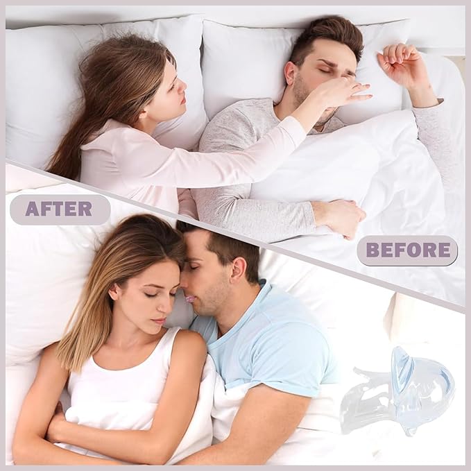 Snoring Solution - Anti-Snoring Devices, 2Pack Snore Device Stopper for Men and Women - H89