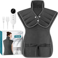 Heating Pad for Neck and Shoulders and Back, 2.7lb Weighted Heat Pads for Back Pain Relief, Birthday Fathers Mothers Day Gifts for Women Men Mom Dad, Heated Pad w/6 Heat Settings, 4 Auto-Off, 22"x37"