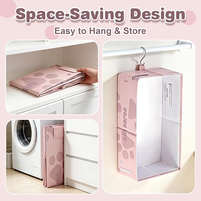 Baby Bathtub, Portable & Collapsible Bath Tub for Infant and Toddler, Foldable Toddler Tub for Small Bathroom, Newborn Baby Bath Essentials for Travel & Beach, Bañera para Bebé, Pink