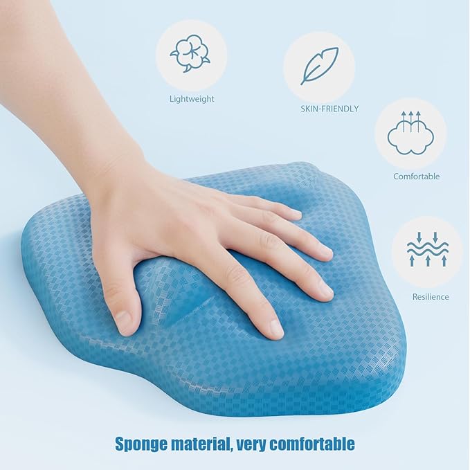 Kegel Exercise,Kegel Sponge Cushion is Comfortable and Durable, Tightening and strengthening Muscle Control, Postpartum Recovery of Muscles and Strength Training of gluteal Muscles