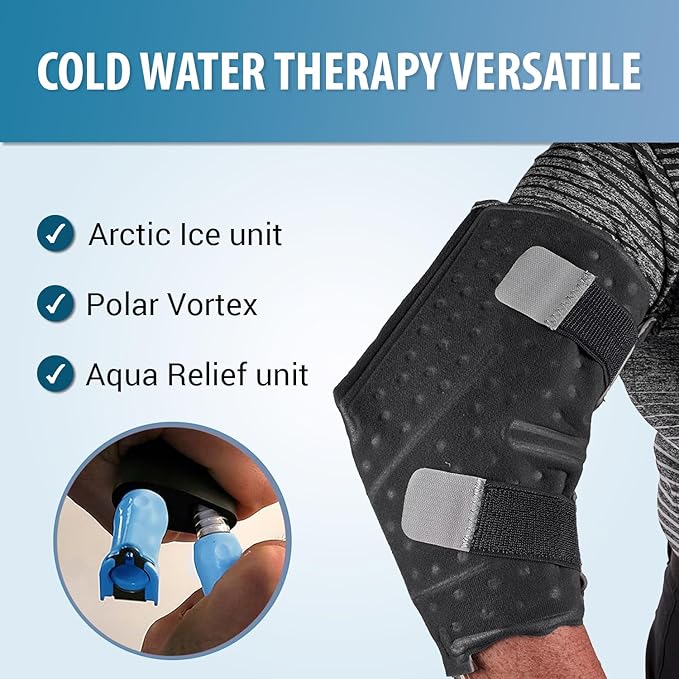 Cold Water Therapy Elbow Wrap for Cryotherapy Unit - Pad Only for Circulating Ice Machine for Tennis Elbow