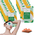 50 Packs Steam Eye Mask for Dry Eyes, Self Heated Sleep Eye Mask Disposable Warm Compress for Eyes, Relieves Dry Eye Eye Strain, Dark Circles, Puffiness,Microgroove (Natural Unscented)