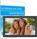 i-Tensodo 2 Pack Anti Glare Screen Protector for 15.6 Inch WiFi Digital Picture Frame, Eye Protection Glare Screen Filter Film