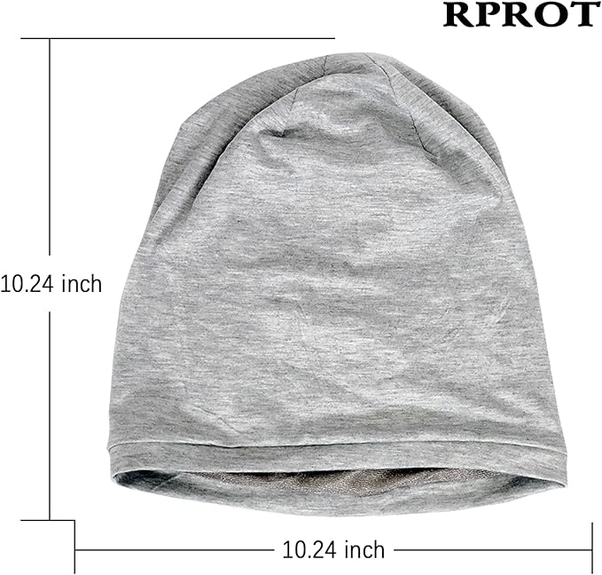 Beanie Protection Hat,Effective 99.99% Anti R.adiation Cap, E.M.F Protection Hat Shielding Cell WiFi 5G RF 19.6-23.6 in