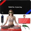 33"x17" Red Light Therapy Mat for Body – 480 LEDs Infrared Light Pad (660nm & 850nm Dual Wavelengths) for Pain Relief on Back, Waist, Knees & Joints –Red Light Therapy Panel, Ideal Gift for Women& Men