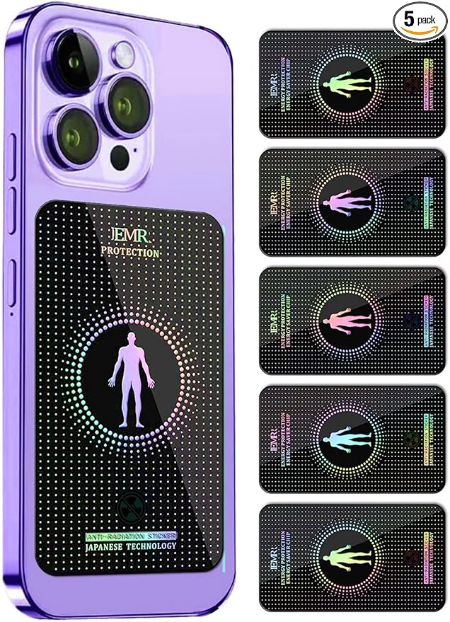 Stickers for Cell Phones/Tablets/Laptops/Devices/Household Equipment - 4.2 x 2.4 x 0.015 inches - Increase Protection Area - Size Can be Trimmed - Widely Used - Applies to Everyone - (5 Pack)