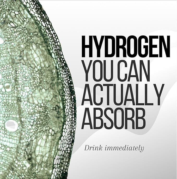 Hydrogen Water Tablets for Drinking Water 30 Count Creates 12 PPM Nanobubbles - US Company
