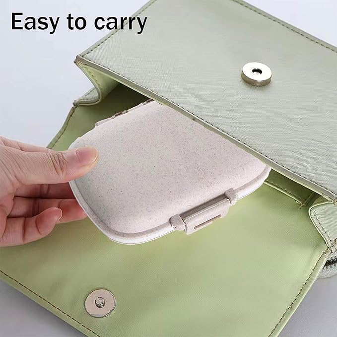 Pill Organizer Pill Box, 8 Grid Pill Storage Box, Weekly Pill Storage Box, Medicine Storage Box, Travel Pill Storage Box