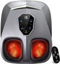 KING RELAX Shiatsu Foot Massager with Heat, 2026 Upgraded Deep Kneading & Squeeze Massage for Plantar Fasciitis, Modern Sculpted Design, Fits Up to Size 14, FSA Eligible HSA Store, Mothers Day Gifts