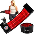 Lifepro Red Light Therapy Belt – Allevared Infrared Red Light Therapy for Body, Back Pain and Shoulder - 660nm & 850nm Near Infrared Heating Pad – Adjustable & Portable for Wellness & Relaxation