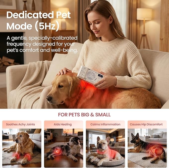 Infrared Red Light Therapy Panel with 144 LEDs for Face Body, Dual Wavelength (660nm Red & 850nm NIR) for Pain Relief, Muscle Recovery, Skin Care, Portable Rechargeable for Home and Travel Use